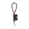 75090. Lanyard Tube Short Set. Standard Models in Hexachrome Orange/Royal Blue