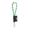 75090. Lanyard Tube Short Set. Standard Models in Yellow/Light Blue