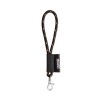 75092. Lanyard Nautic Short Set. Standard Models in Black/Orange