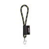 75092. Lanyard Nautic Short Set. Standard Models in Black/Yellow