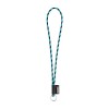 75093. Lanyard Tube Long Set I. Standard Models in Black/Light Blue