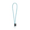 75093. Lanyard Tube Long Set I. Standard Models in White/Light Blue