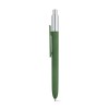 KIWU CHROME. ABS ballpoint with shiny finish and top with chrome finish in green