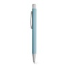 LEA. Aluminium ball pen with clip in Light Blue