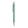 LEA. Aluminium ball pen with clip in Light Green