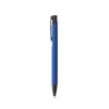 POPPINS. Soft touch aluminium ball pen in Royal Blue