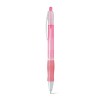 SLIM BK. Nonslip ball pen in Light Pink