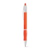 SLIM BK. Nonslip ball pen in orange