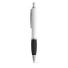 MOVE BK. Ball pen with clip and metal trim in black