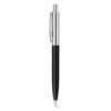 SILVERIO. Metal ball pen with shiny barrel and clip in black