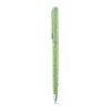 DEVIN. Ball pen with wheat straw fibre and ABS with twist mechanism in Light Green