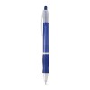 SLIM. Non-slip ball pen with clip in blue