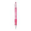 SLIM. Non-slip ball pen with clip in Light Pink