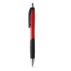 CARIBE. Nonslip ball pen in ABS in red