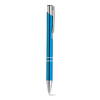 BETA. Aluminium ball pen with clip in turquoise