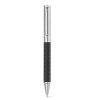 MONTREAL. Metal ball pen with twist mechanism and clip in black