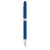 LENA. Ball pen with twist mechanism and metal clip in Royal Blue