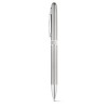 LENA. Ball pen with twist mechanism and metal clip in Satin Silver