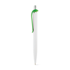 ANA. ABS ball pen with clip in lime-green
