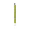 BETA WHEAT. Straw fibre and ABS ball pen with clip in Light Green