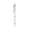 SWING rPET. Recycled PET (100% rPET) ball pen with metal clip in White