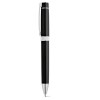 DOURO. Metal rollerball and ballpoint set with clip in black