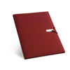 CLARK. A4 folder in blood-red