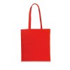 CARACAS. 100% cotton bag (140 g/m²) in Red