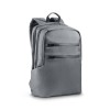 BROOKLYN. Waterproof 2 Tone Nylon 15'' laptop backpack in Light Grey