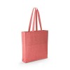 MARACAY. Bag with recycled cotton (140 g/m²) in Red