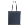 CAIRO. Recycled cotton shopping bag (180 g/m²) in Navy Blue