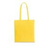 CAIRO. Recycled cotton shopping bag (180 g/m²) in Yellow