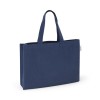 CAMDEN. Bag in cotton and recycled cotton (280 g/m²) in Blue