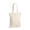 GIRONA. Bag with cotton and recycled cotton (220 g/m²) in Light Natural