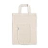 BEIRUT. Bag with cotton and recycled cotton (140 g/m²) in Light Natural