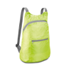 BARCELONA. 210D ripstop foldable backpack in lime-green