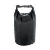 VOLGA. Waterproof tarpaulin bag in black