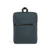 URBAN BACKPACK. 14'' laptop backpack in soft shell and tarpaulin in charcoal
