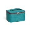 ELIZA. Cosmetic bag 300D in Turquoise Blue