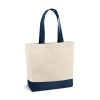EDMONTON. 100% cotton canvas bag (280 g/m²) in blue