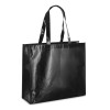MILLENIA. Laminated non-woven bag (110 g/m²) in black