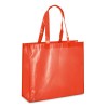 MILLENIA. Laminated non-woven bag (110 g/m²) in red