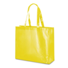 MILLENIA. Laminated non-woven bag (110 g/m²) in yellow