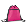 Drawstring bag in pink