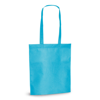 CANARY. Non-woven bag (80 g/m²) in cyan