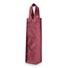 BAIRD. Non-woven bag for 1 bottle in blood-red