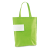 COVENT. Foldable bag in lime-green