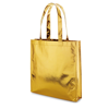 SAWGRASS. Laminated non-woven bag (90 g/m²) in gold