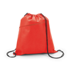 EDSON. Drawstring bag in red