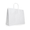 KELLY. Paper kraft bag (100 g/m²) in white